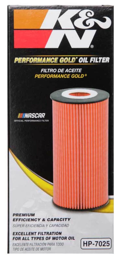K&N Performance Oil Filter for 11-13 Chrysler 200/300 3.6L / - HP-7025