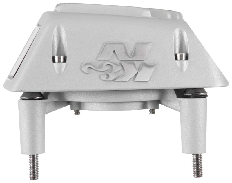 K&N Street Metal Intake System 01-16 Harley Davidson Shaker Silver - RK-3950S