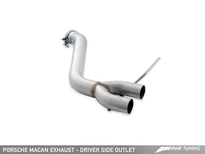 AWE Tuning Porsche Macan Track Edition Exhaust System - Diamond - 3020-43040-C-Dub Tech