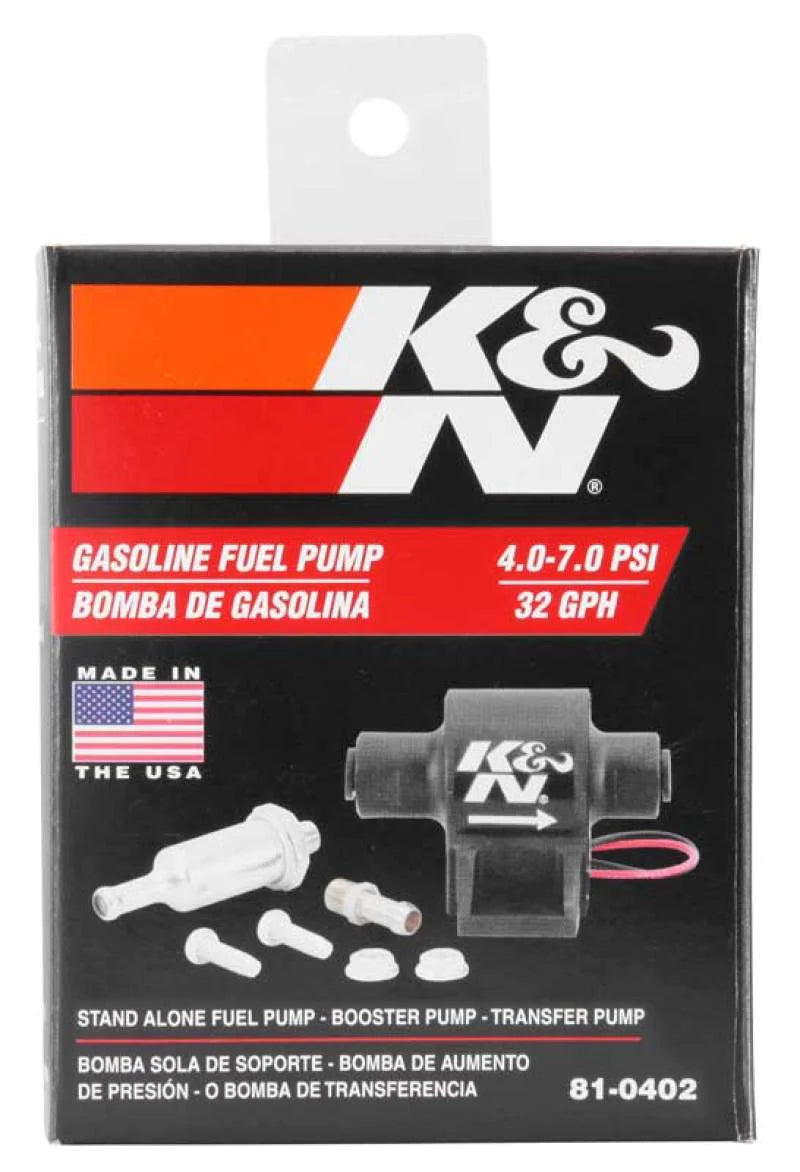 K&N Performance Electric Fuel Pump 4-7 PSI - 81-0402