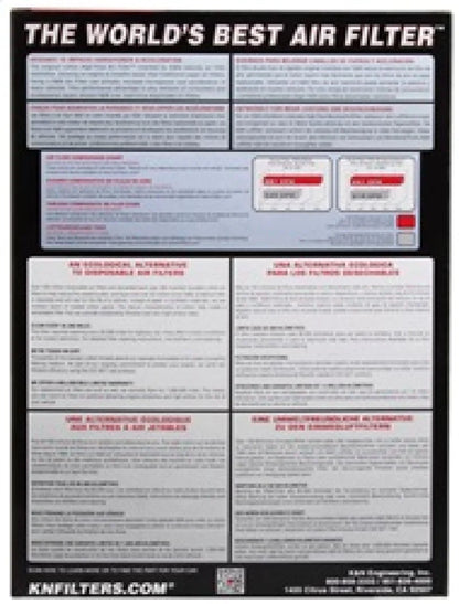 K&N 98-00 Honda VFR800F Int 800 / 01-09 VFR800F Int - HA-8098