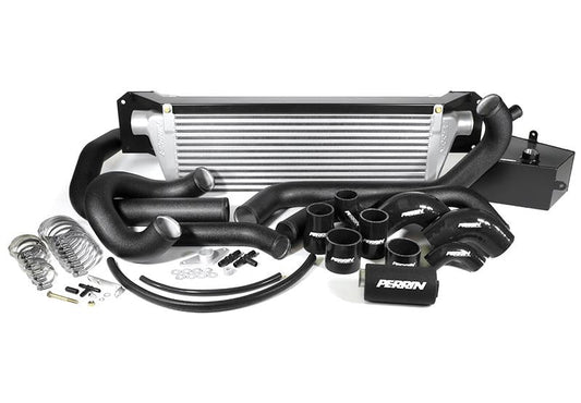 Perrin Performance 2015-2017 Subaru STI FMIC Black Boost Tubes w/ - PSP-ITR-438-2BK/BK