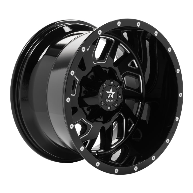 RBP 65R GLOCK GLOSS BLK MACHINED GROOVES