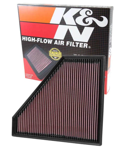 K&N Replacement Panel Air Filter 12.313in OS L x 10.313in - 33-2496