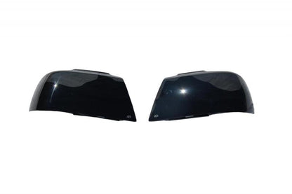AVS 07-13 GMC Sierra 1500 Headlight Covers - Black - 37808-C-Dub Tech