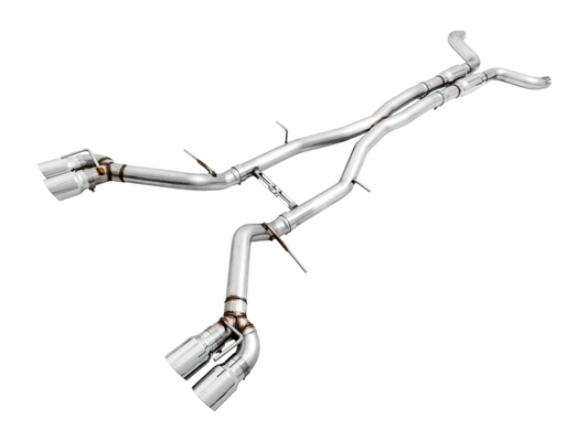 AWE Tuning 16-19 Chevy Camaro SS Resonated Cat-Back Exhaust -Track - 3015-42090-C-Dub Tech