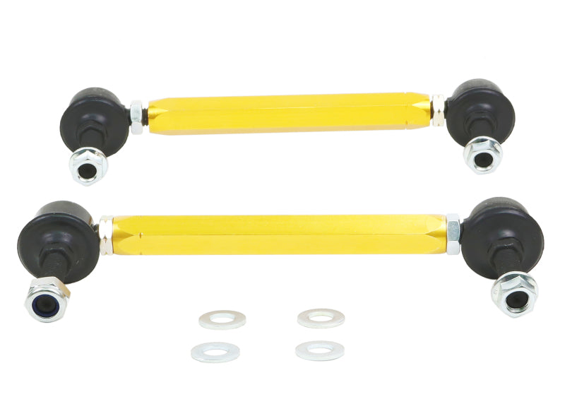 Whiteline Universal Swaybar Link Kit-Heavy Duty Adj Steel Ball w/ - KLC140-195