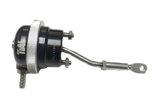 ATP Billet Wategate Actuator 16PSI Bent Rod MVI-2.5 Black - ATP-TIL-WGT-053-C-Dub Tech