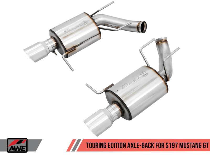 AWE Tuning S197 Mustang GT Axle-back Exhaust - Touring Edition - 3015-32094-C-Dub Tech