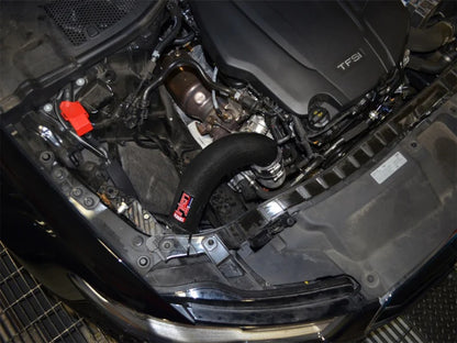 Injen 16-18 Audi A6 2.0L Turbo Wrinkle Black Cold Air - SP3086WB