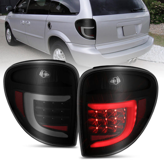 ANZO 2004-2007 Dodge Grand Caravan LED Tail Lights w/ Light - 311366