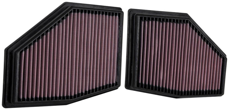 K&N 2020 BMW M550i 4.4L V8 Replacement Air Filter (2 - 33-3155