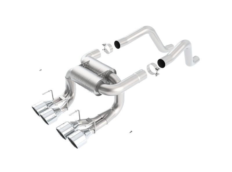 Borla 06-12 Chevrolet Corvette Z06/ZR1 6.2L/7.0L 8cyl Aggressive ATAK Exhaust - 11822-C-Dub Tech