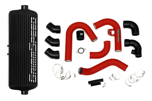 GrimmSpeed 2015+ Subaru WRX Front Mount Intercooler Kit Black Powder - 090255