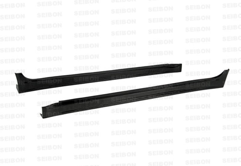 Seibon 08-10 Mitsubishi Evo X VR-style Carbon Fiber Side Skirts - SS0809MITEVOX-VR