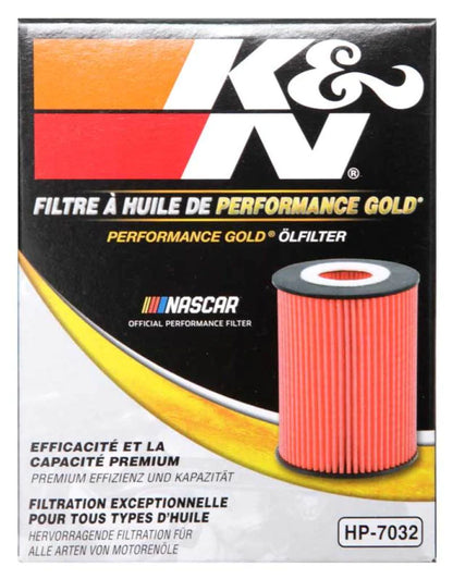 K&N Performance Oil Filter for 06-11 BMW M5/M6 / 08-15 - HP-7032