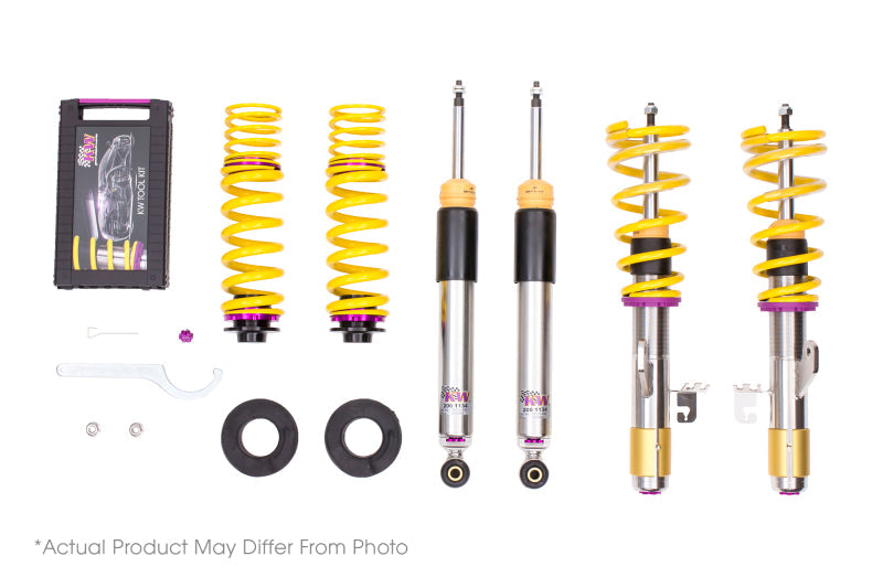 KW Coilover Kit V3 2022+ Audi S4 (GY) Sedan 4wd KWSHP65 - 352100DL