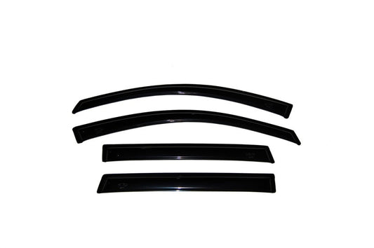 AVS 98-05 Volkswagen Jetta Ventvisor Outside Mount Window Deflectors 4pc - 94103-C-Dub Tech
