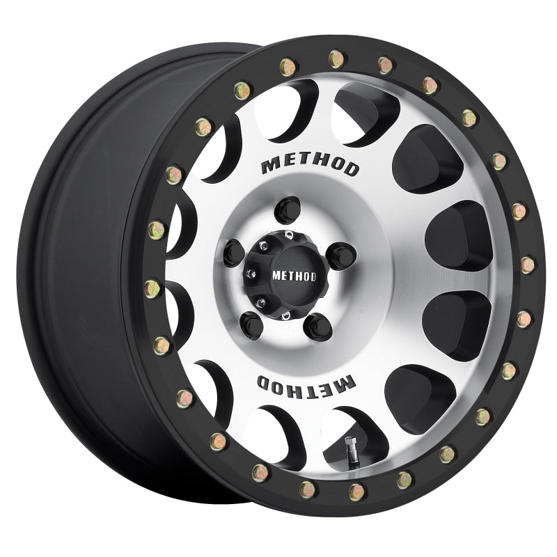 METHOD WHEELS METHOD MR105 MACHINED W/MATTE BLACK