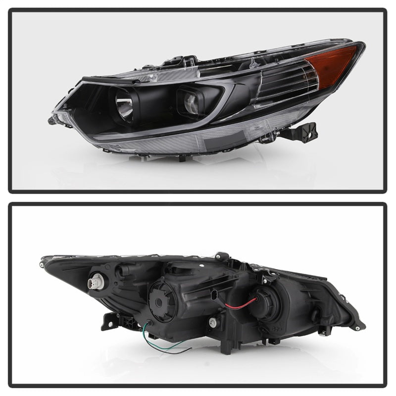 xTune 09-14 Acura Projector Headlights - Light Bar DRL - - 9042218