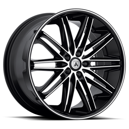 ASANTI ABL-10 POLLUX MACHINED FACE BLACK LIP-C-Dub Tech