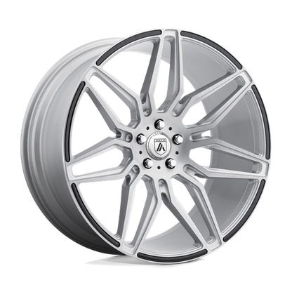 Asanti ABL-11 SIRIUS Wheel, 20x10.5 5x114.3, Brushed Silver Carbon Fiber Insert - ABL11-20051238SL-C-Dub Tech