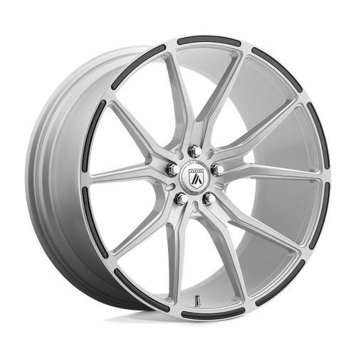 Asanti ABL-13 VEGA Wheel, 20x10.5 5x120, Brushed Silver Carbon Fiber Insert - ABL13-20055238SL-C-Dub Tech