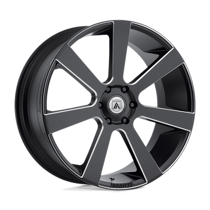 Asanti Abl 15 Apollo Wheel, 24x9.0 +15 Offset 6x139.7, Satin Black Milled - ABL15-24906815BM-C-Dub Tech