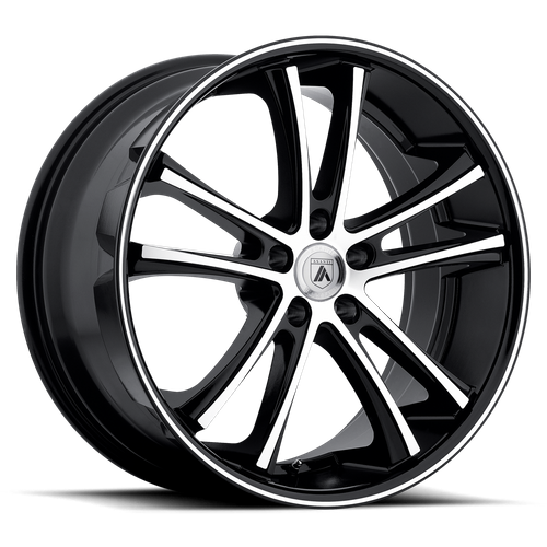 ASANTI ABL-1 PEGASI MACHINED FACE BLACK LIP-C-Dub Tech