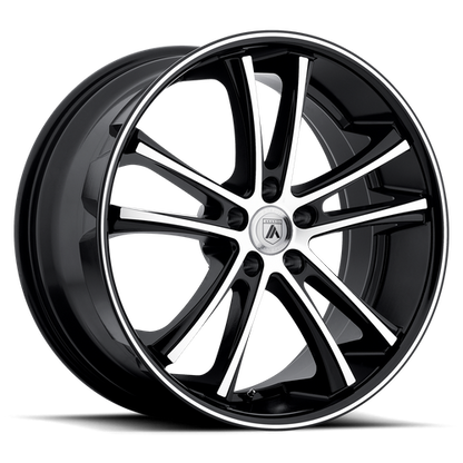 ASANTI ABL-1 PEGASI MACHINED FACE BLACK LIP-C-Dub Tech