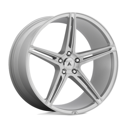 Asanti ABL-22 ALPHA 5 Wheel, 22x10.5 5x120, Brushed Silver - ABL22-22055235SL-C-Dub Tech
