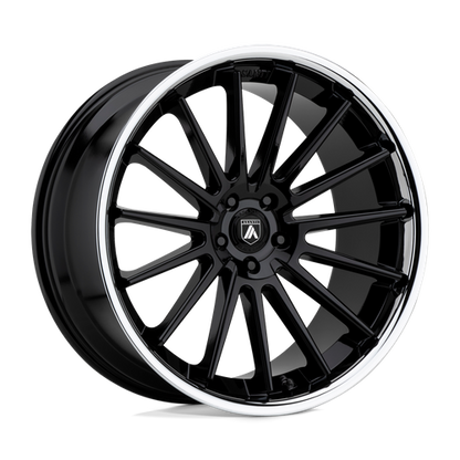 Asanti ABL-24 BETA Wheel, 20x10.5 5x114.3, Gloss Black Chrome Lip - ABL24-20051238BK-C-Dub Tech