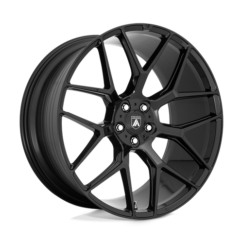 Set of 4: Asanti Abl 27 Dynasty Wheel, 20x8.5 +38 Offset 5x120, Gloss Black - ABL27-20855238BK