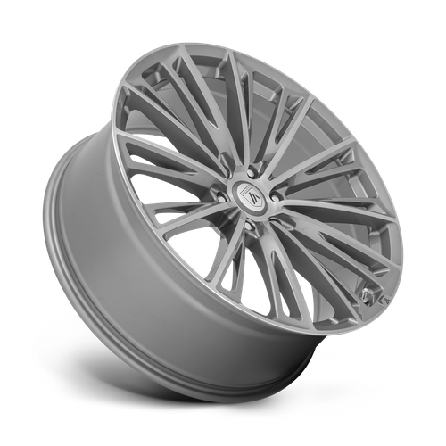 Set of 4: Asanti Abl30 Corona Truck Wheel, 22x9.5 +30 Offset 6x120, Titanium Brushed - ABL30-22957730TB