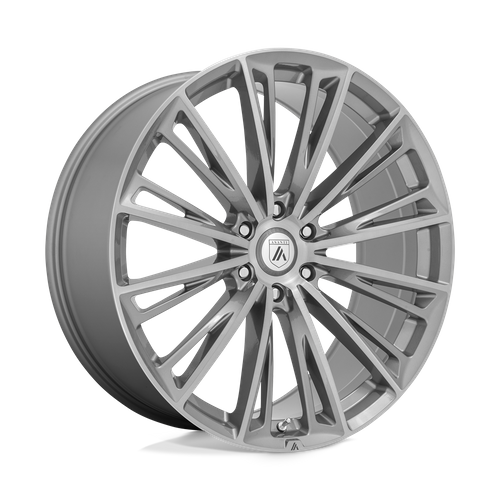 Set of 4: Asanti Abl30 Corona Truck Wheel, 22x9.5 +30 Offset 6x120, Titanium Brushed - ABL30-22957730TB