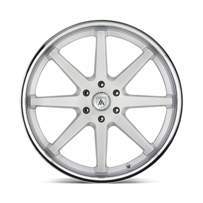 Asanti Abl 32 Kaiser Wheel, 24x10.0 +30 Offset 6x135, Brushed Silver Chrome Lip - ABL32-24063430-C-Dub Tech