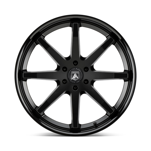 Asanti Abl 32 Kaiser Wheel, 22x9.5 +30 Offset 5x120, Satin Black Gloss Black Lip - ABL32-22952730-C-Dub Tech