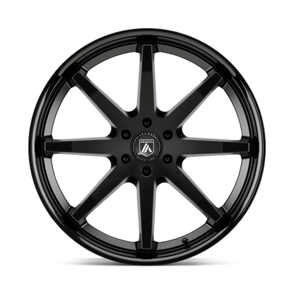 Asanti Abl 32 Kaiser Wheel, 22x9.5 +30 Offset 5x120, Satin Black Gloss Black Lip - ABL32-22952730-C-Dub Tech