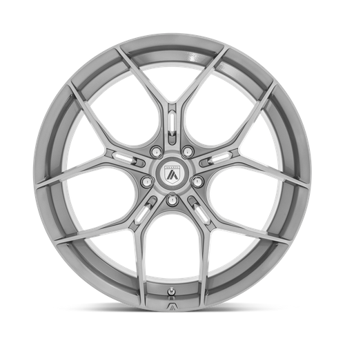 Set of 4: Asanti Abl 37 Monarch Wheel, 20x9.0 +38 Offset 5x114.3, Titanium Brushed - ABL37-20901238TB