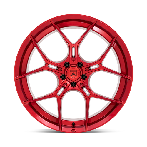 Set of 4: Asanti Abl 37 Monarch Wheel, 22x9.0 +38 Offset 5x112, Candy Red - ABL37-22905638RD