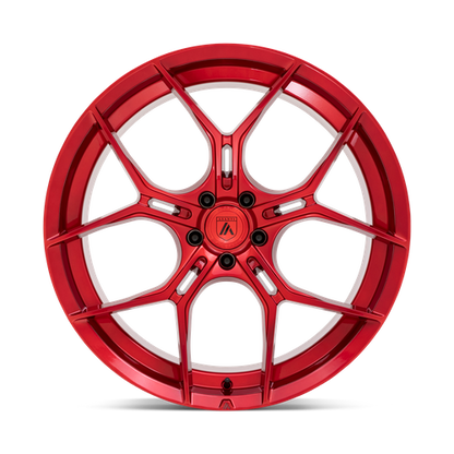 Set of 4: Asanti Abl 37 Monarch Wheel, 22x9.0 +38 Offset 5x112, Candy Red - ABL37-22905638RD