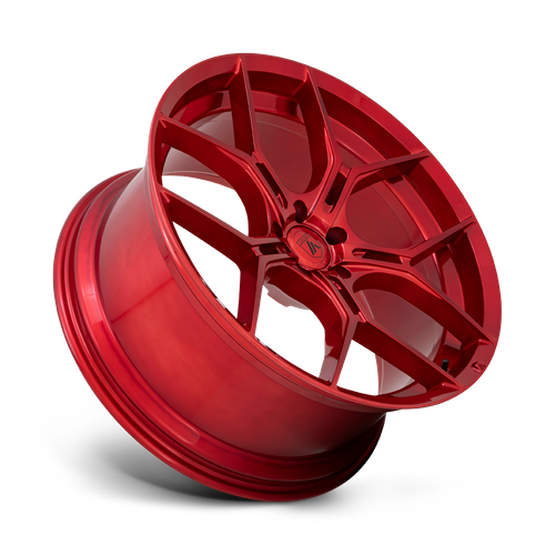 Set of 4: Asanti Abl 37 Monarch Wheel, 22x10.5 +40 Offset 5x112, Candy Red - ABL37-22055640RD