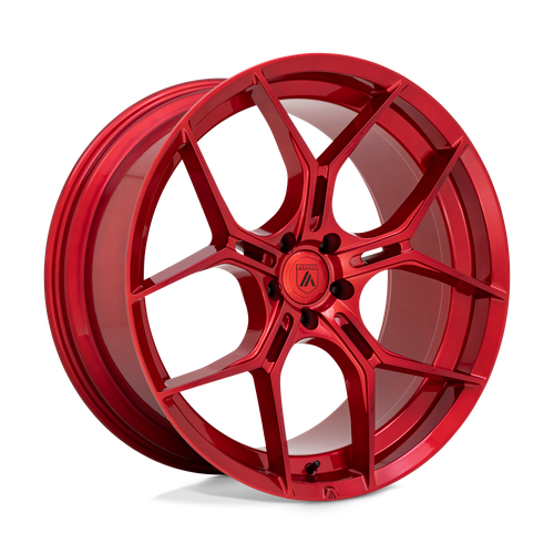 Set of 4: Asanti Abl 37 Monarch Wheel, 22x9.0 +38 Offset 5x112, Candy Red - ABL37-22905638RD