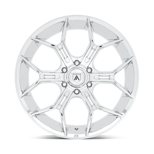 Set of 4: Asanti Abl 38 Monarch Truck Wheel, 24x10.0 +35 Offset 6x139.7, Chrome - ABL38-24106235CH