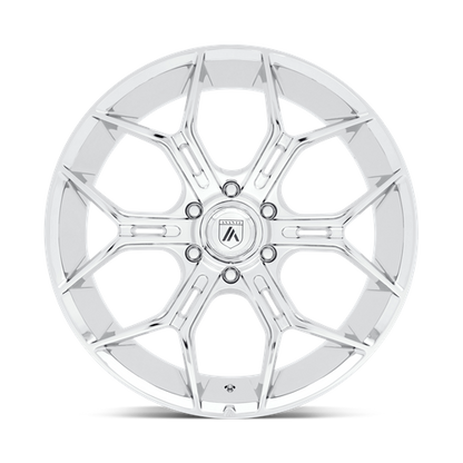 Set of 4: Asanti Abl 38 Monarch Truck Wheel, 24x10.0 +35 Offset 6x139.7, Chrome - ABL38-24106235CH