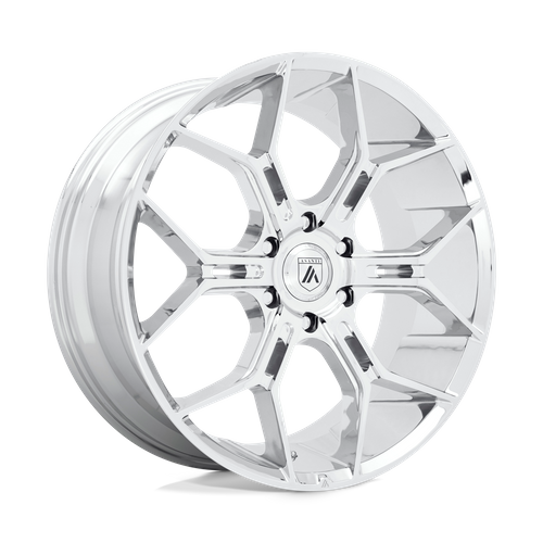 Set of 4: Asanti Abl 38 Monarch Truck Wheel, 24x10.0 +35 Offset 6x139.7, Chrome - ABL38-24106235CH