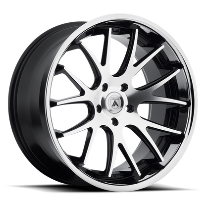 ASANTI ABL-3 CASTOR MACHINED FACE SS LIP-C-Dub Tech