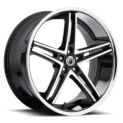 Asanti Abl 7 Wheel, 22x10.0 +20 Offset 5x120, Machined Face With Ss Lip - ABL7-22105220MS-C-Dub Tech