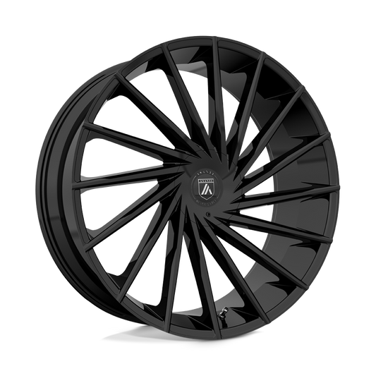 Asanti Abl 18 Matar Wheel, 20x8.5 +30 Offset 5x112/5x120, Gloss Black - ABL18-20855930GB-C-Dub Tech