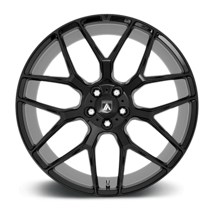 Asanti Abl 27 Dynasty Wheel, 22x10.5 +25 Offset 5x130, Gloss Black - ABL27-22053625BK-C-Dub Tech